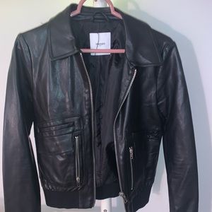 Mango Leather Jacket